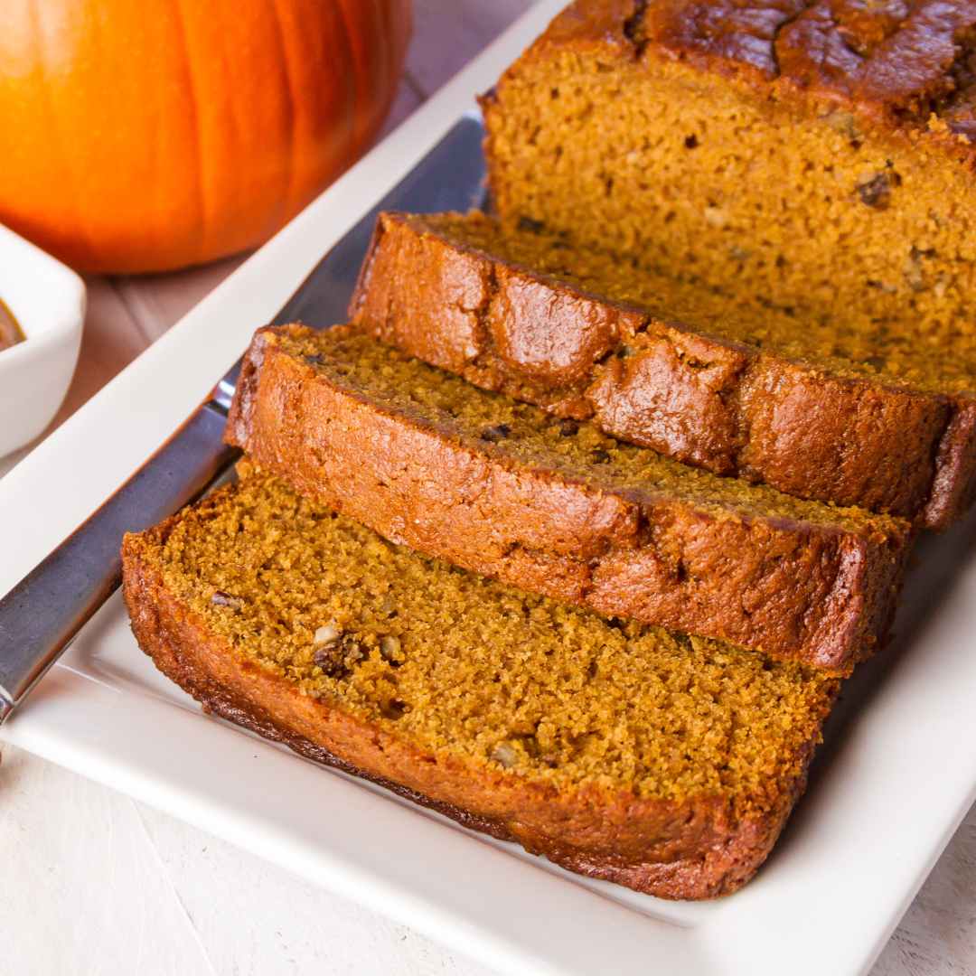 Delicious Homemade Pumpkin Bread