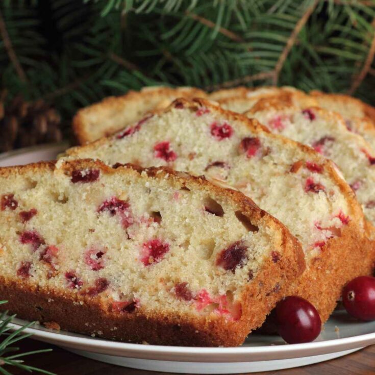 cranberry orange bread 1