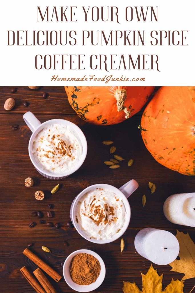 pumpkin spice coffee creamer
