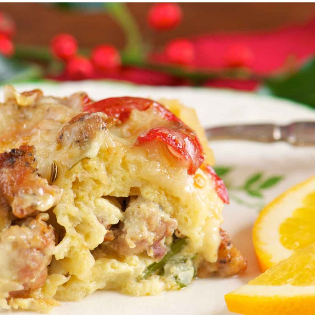 sausage breakfast casserole 2