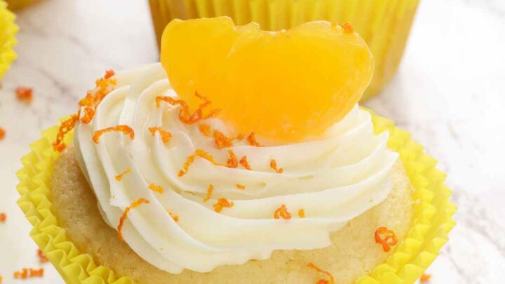 Homemade Blue Moon Cupcakes