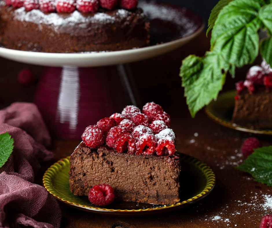 Chocolate Raspberry Cheesecake