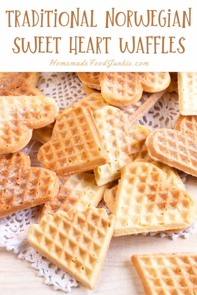 sweet heart waffles