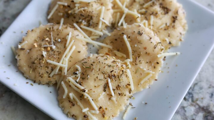 sourdough ravioli