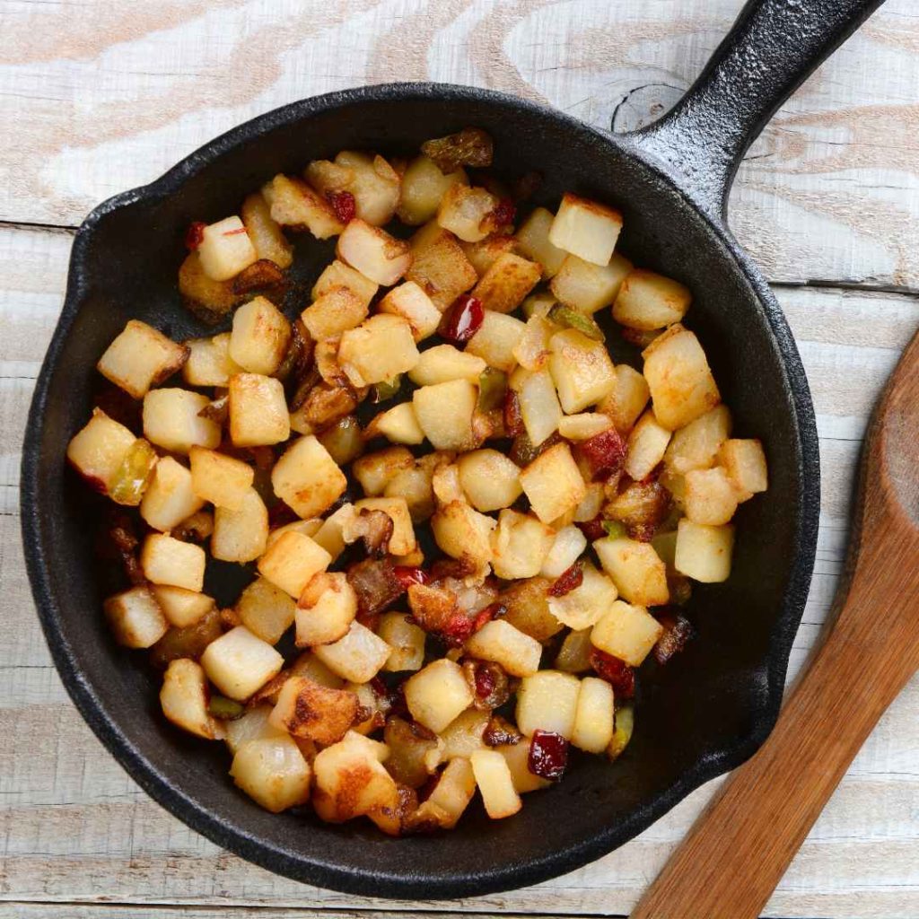 fried potatoes