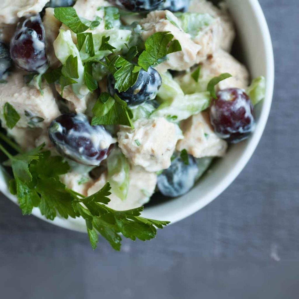 Delicious Potato Salad with Grapes 2 potato salad with grapes 1