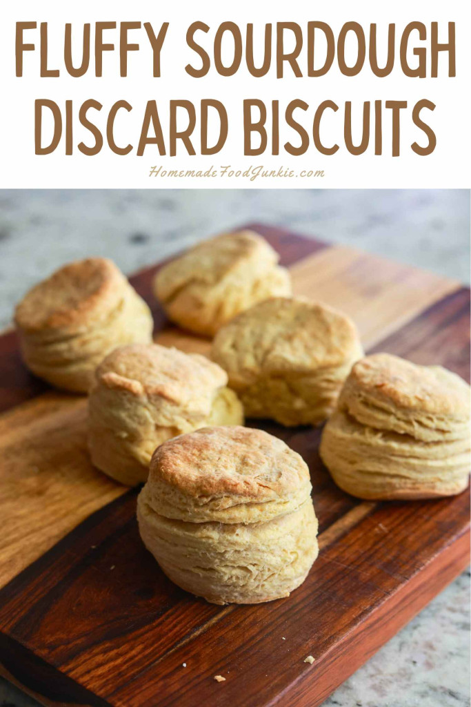 fluffy sourdough discard biscuits