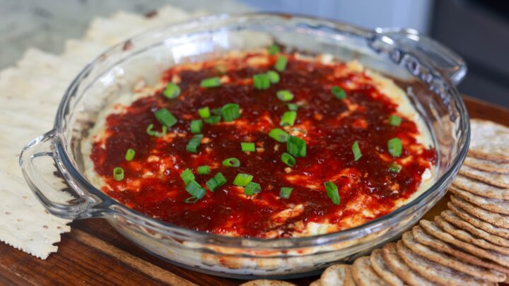 Pepper jelly cheese dip