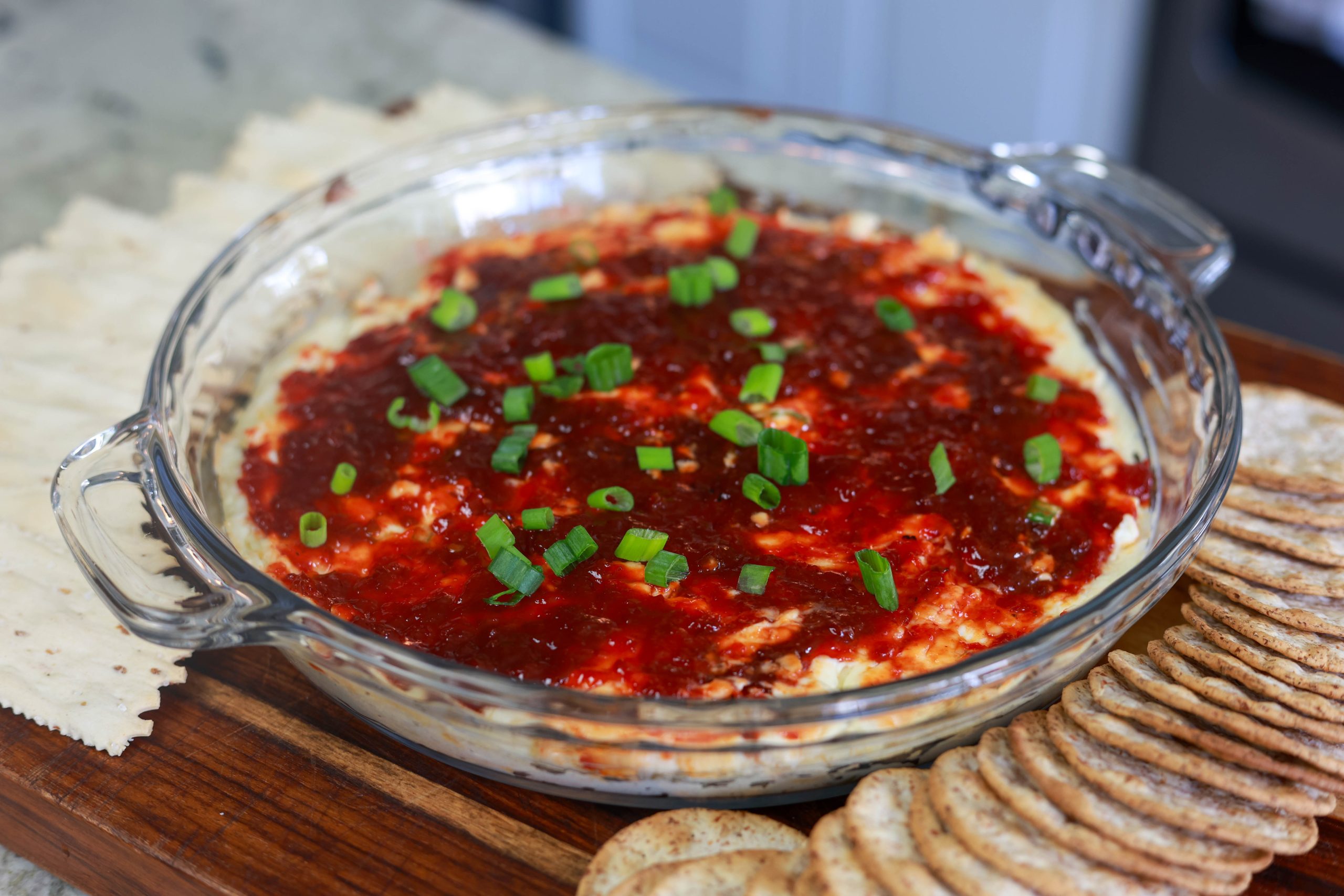 Pepper jelly cheese dip