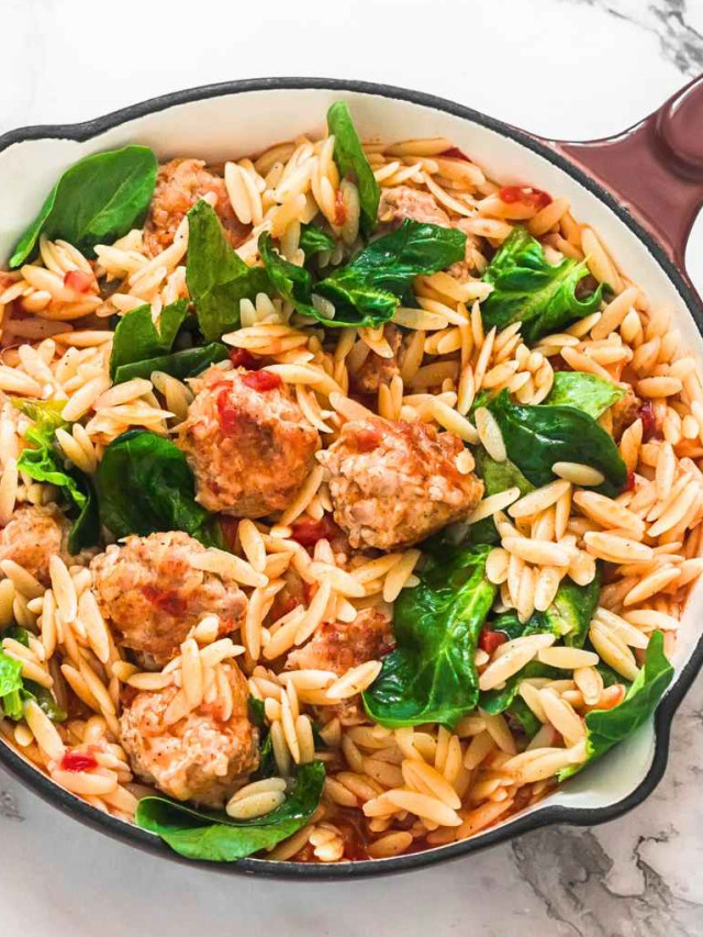 turkey-sausage-orzo-dinner