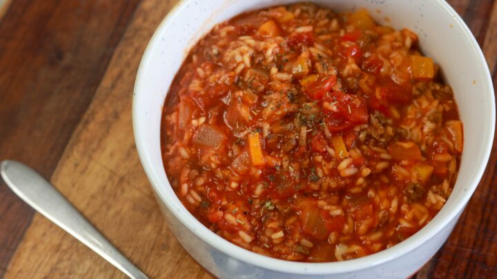 Unstuffed Pepper Skillet
