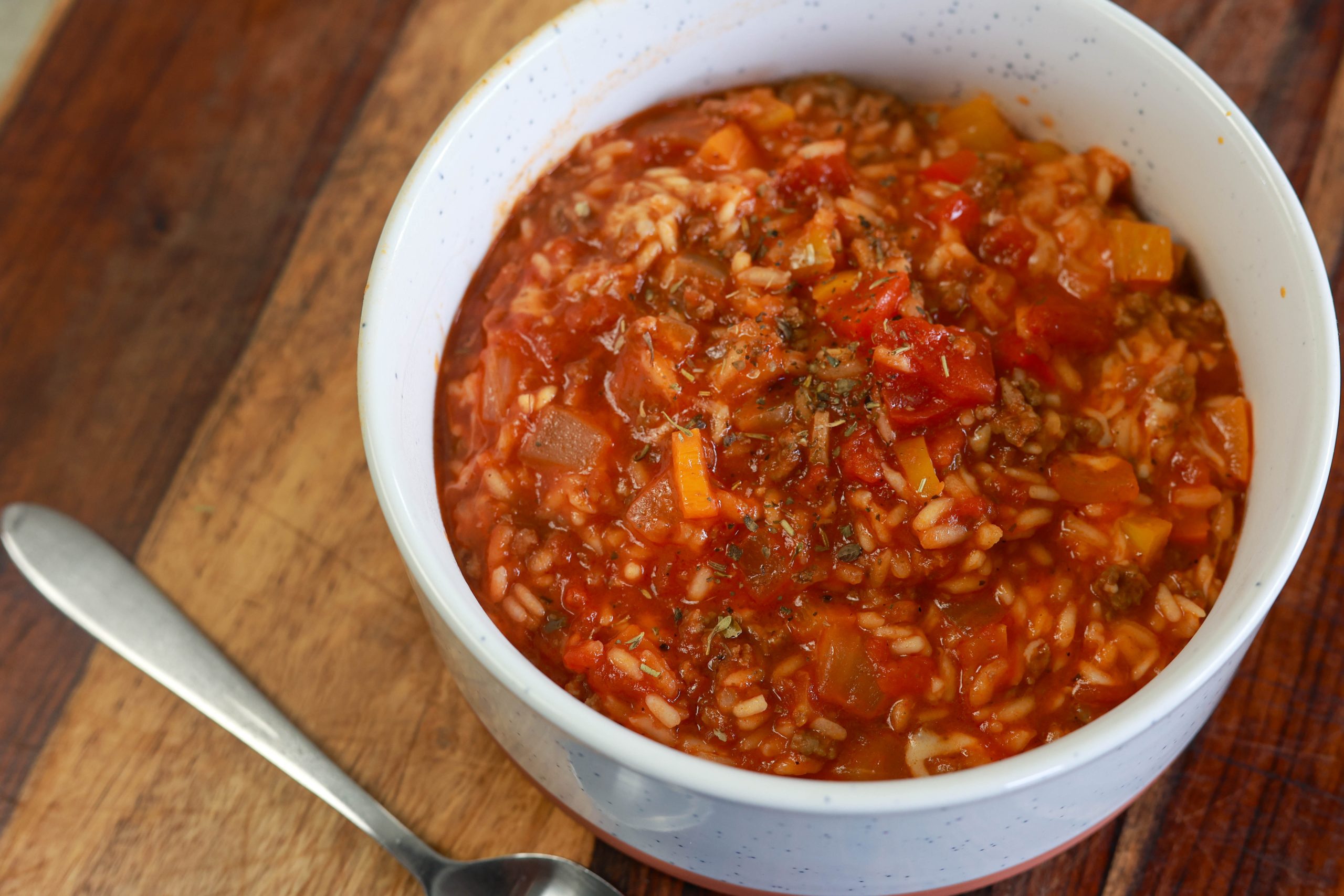 Unstuffed Pepper Skillet