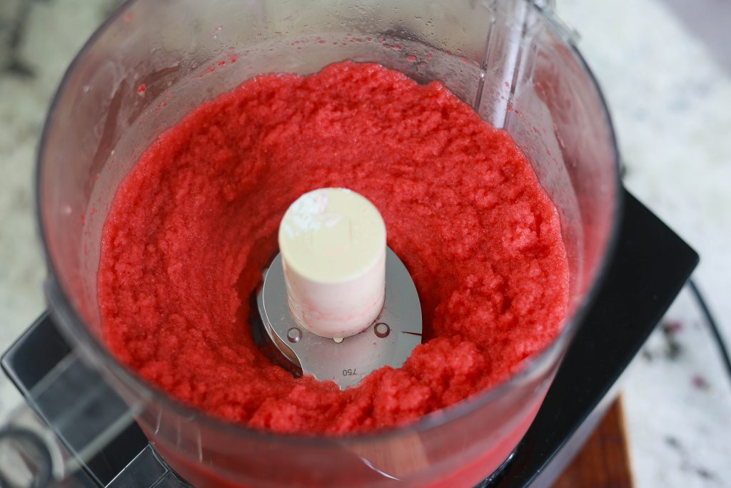 strawberry sauce