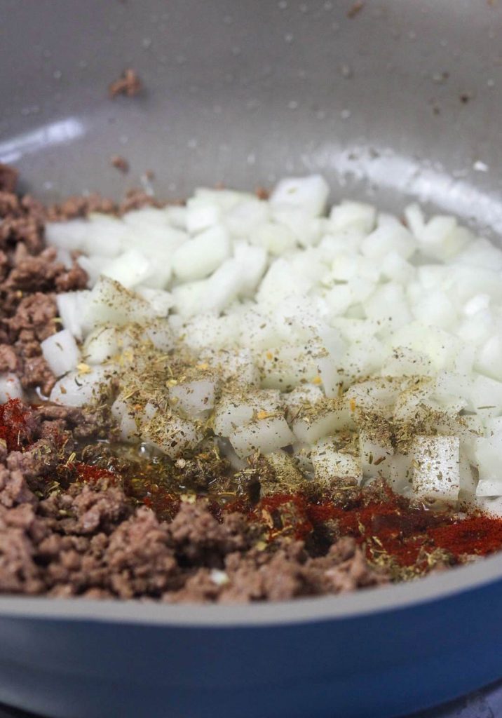 Quick and Easy Unstuffed Pepper Skillet Dinner 2 Cooking Unstuffed Pepper Skillet Dinner