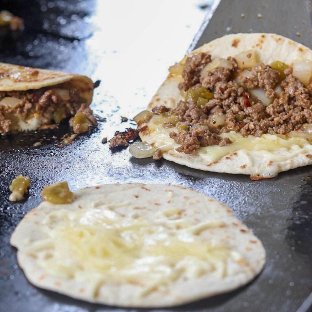 blackstone tacos