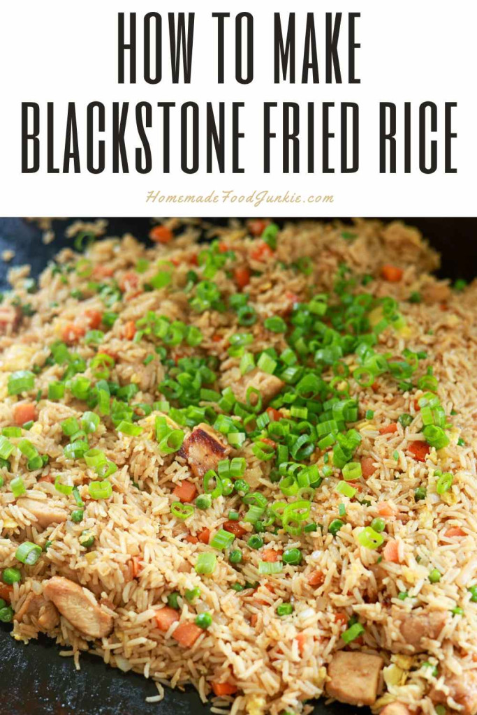 blackstone fried rice