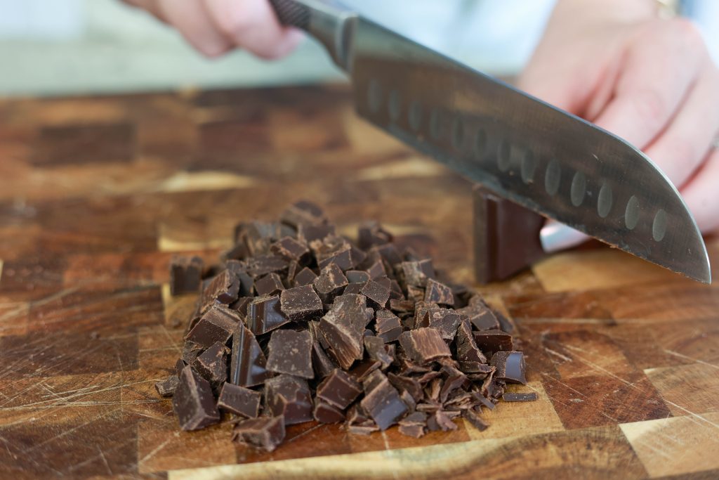 rough chop semi sweet chocolate
