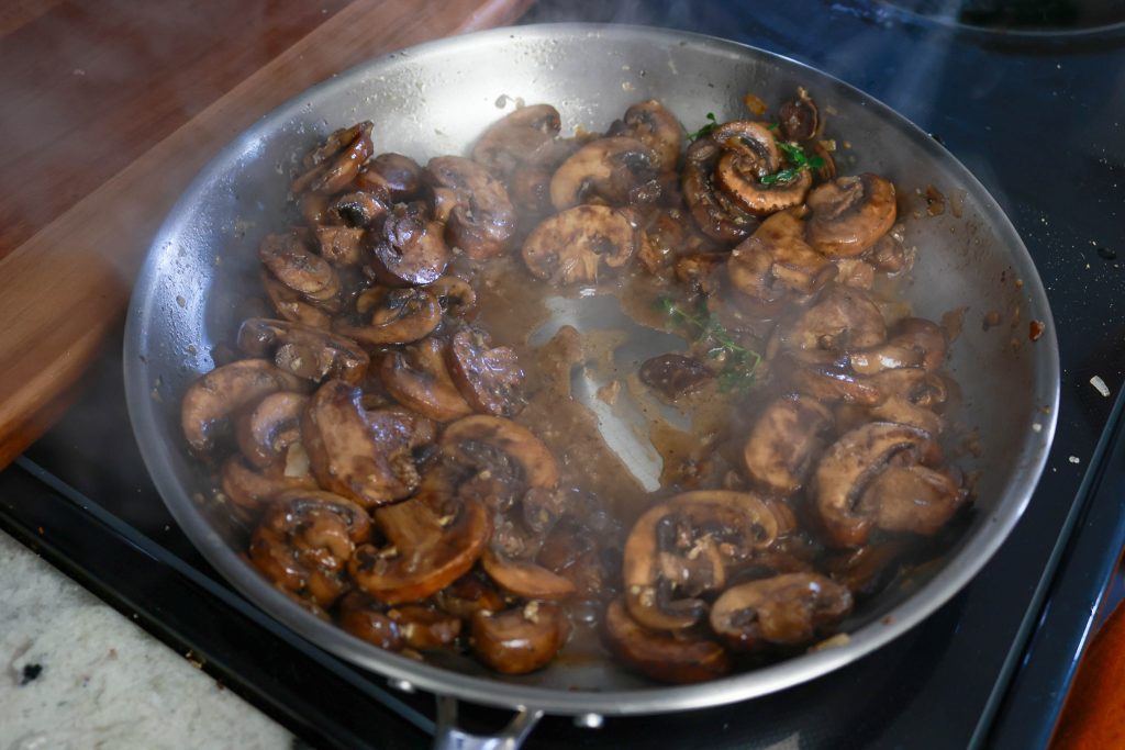The Best Creamy Mushroom Sauce Recipe for Pasta and Steak Lovers 2 cooking mushrooms for creamy mushroom sauce