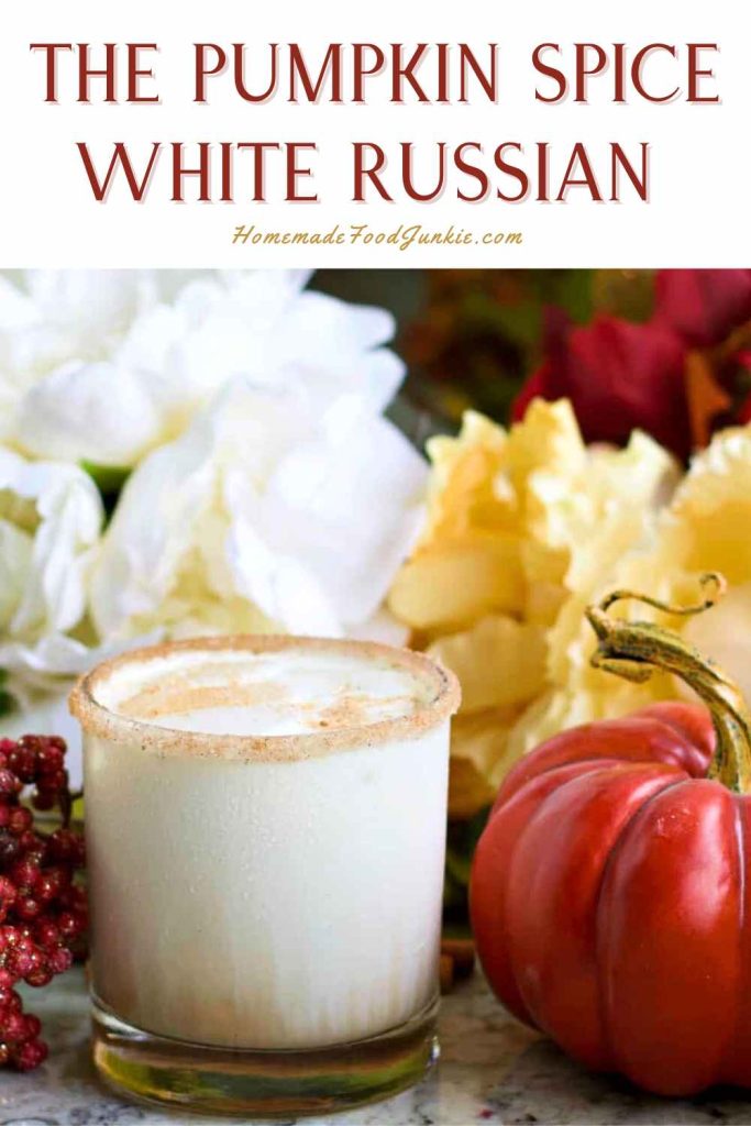 the pumpkin spice white russian