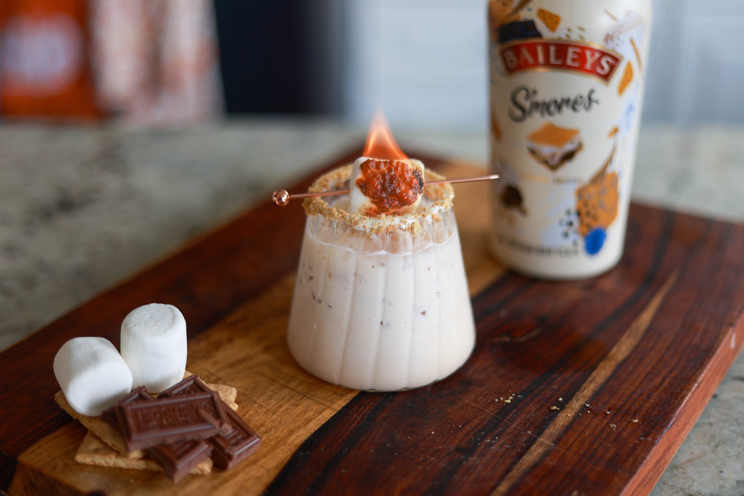 Baileys S'mores Cocktail recipe