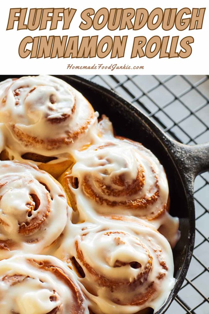 Soft Sourdough Cinnamon Rolls Recipe 18 fluffy sourdough cinnamon rolls
