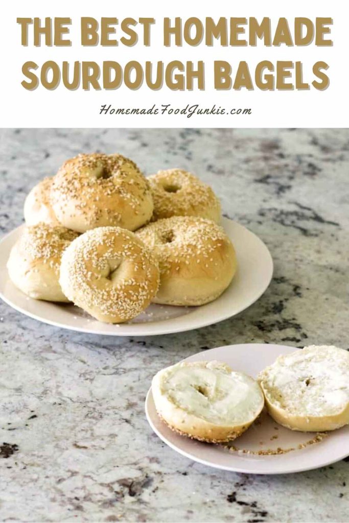 the best homemade sourdough bagels