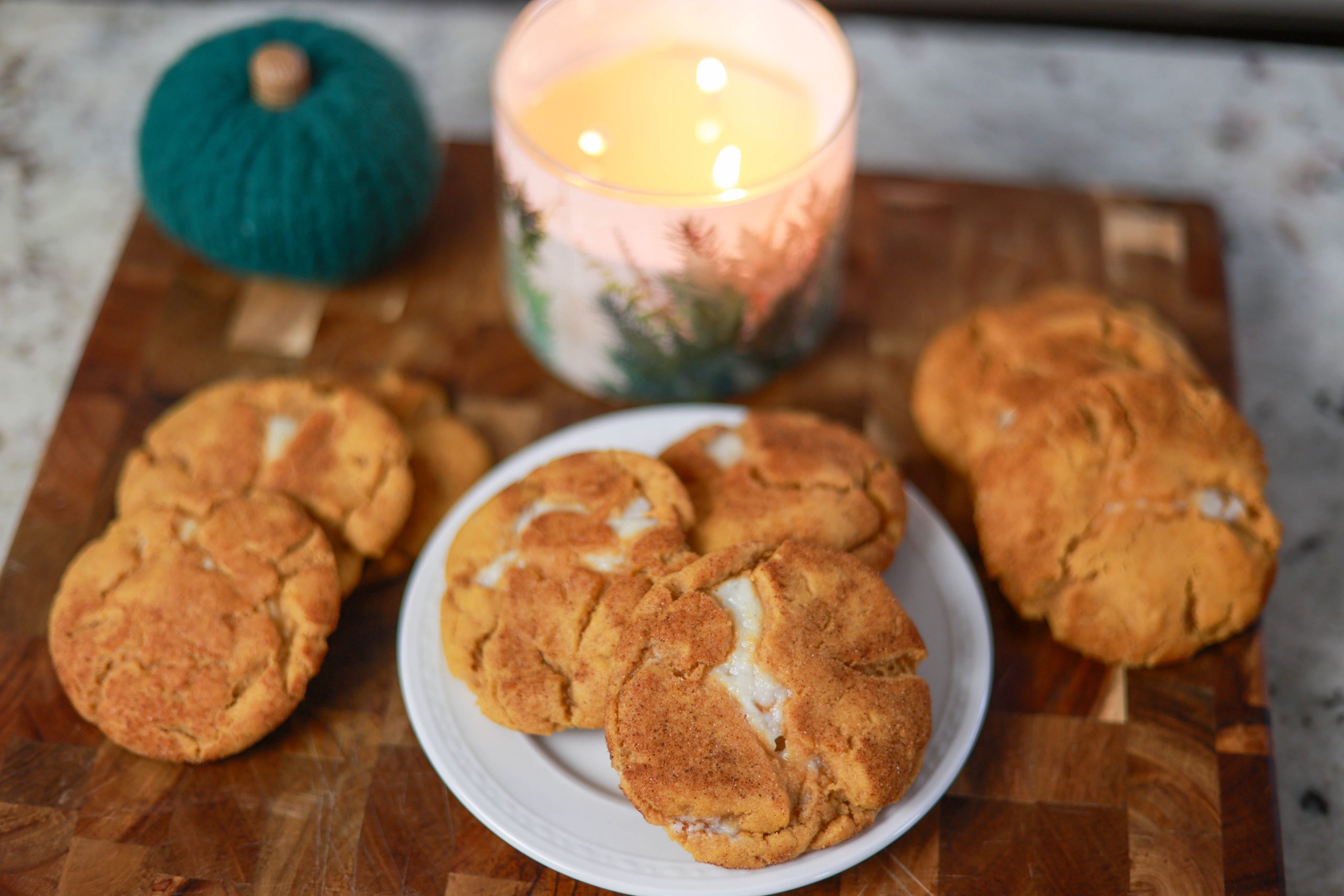 Best Pumpkin Cookes with Cheesecake Filling
