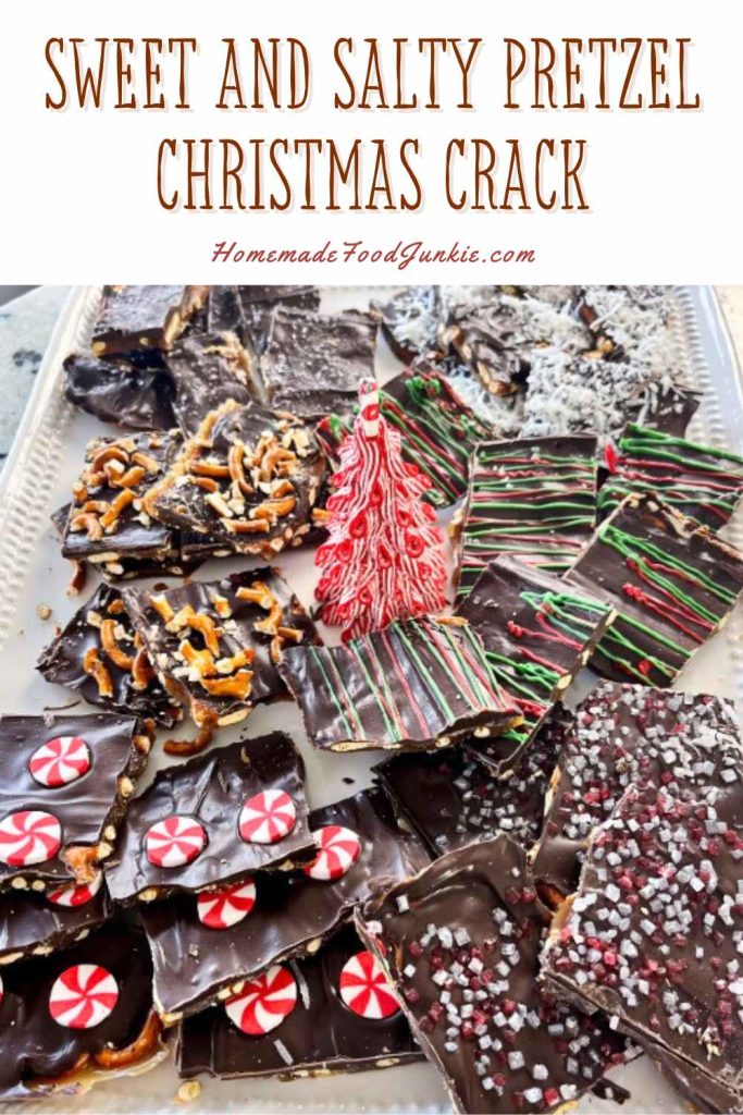 sweet and salty pretzel christmas crack