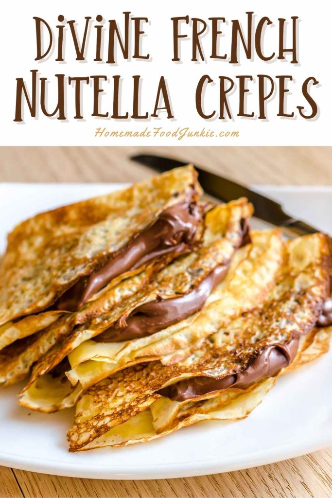 divine french nutella crepes