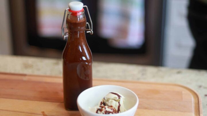 homemade chocolate syrup