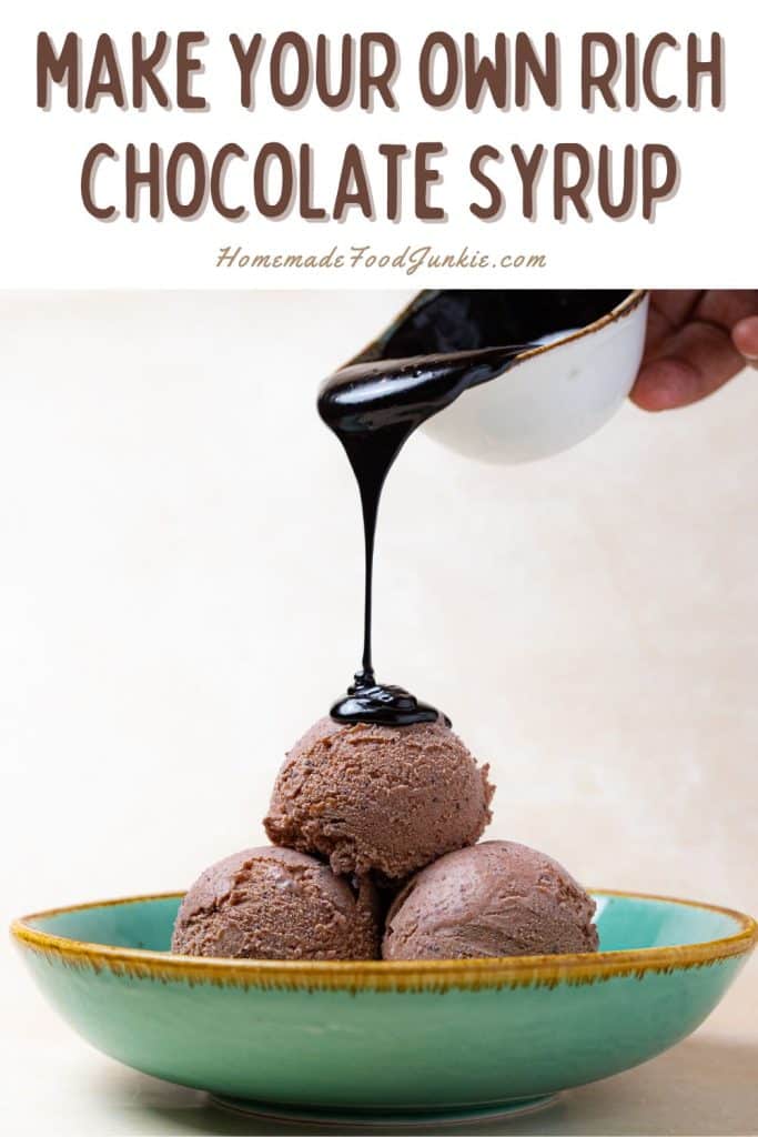 chocolate syrup