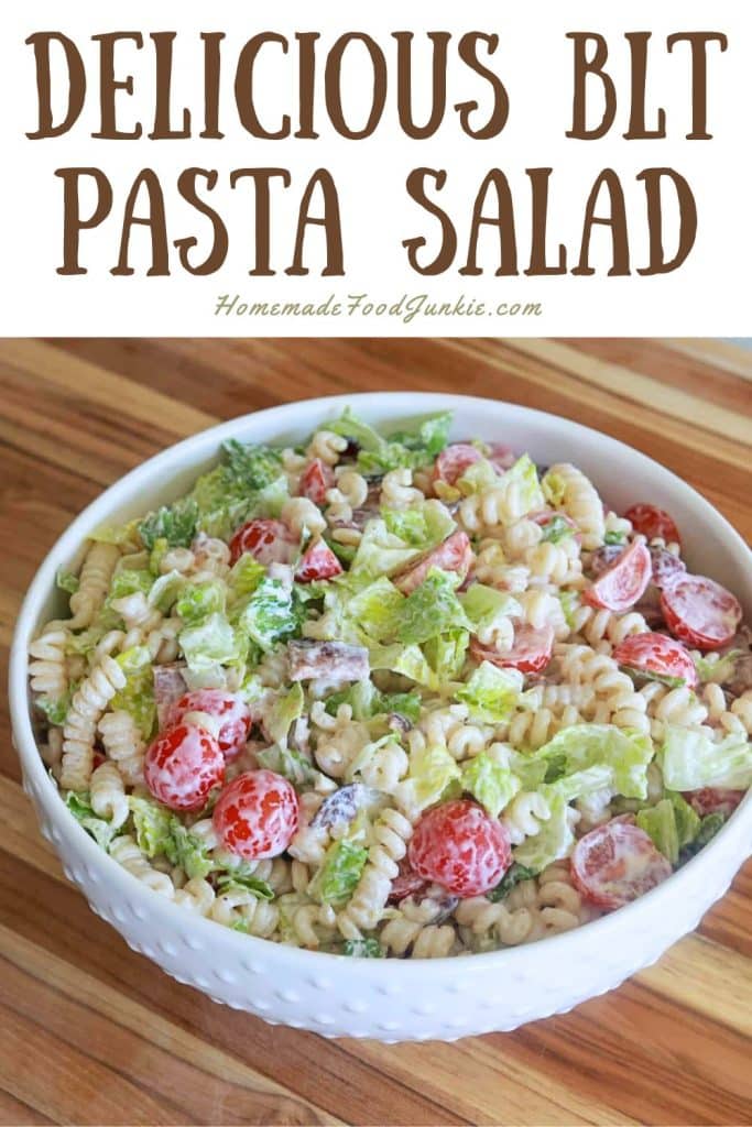 delicious blt pasta salad