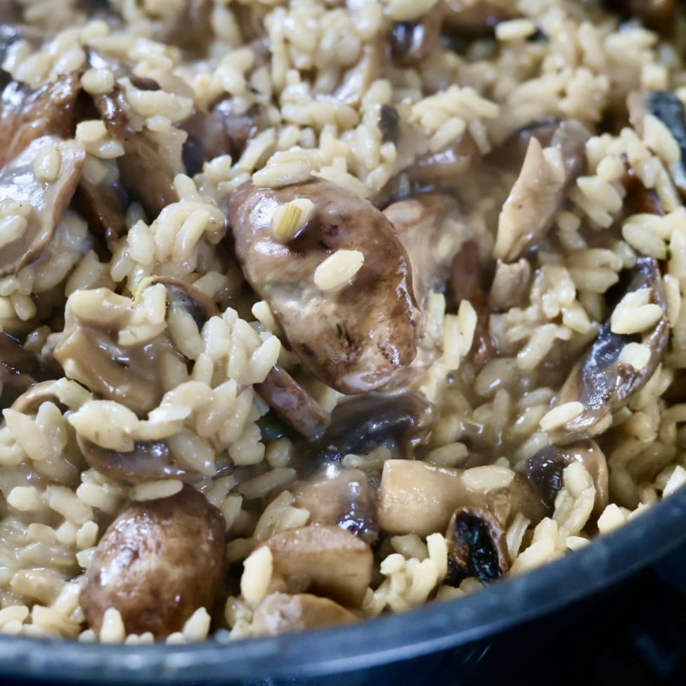 mushroom risotto recipe