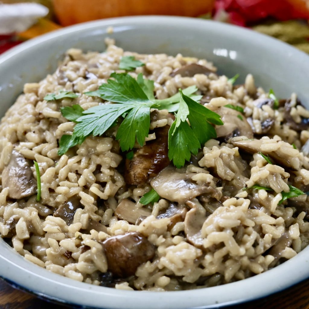 mushroom risotto recipe