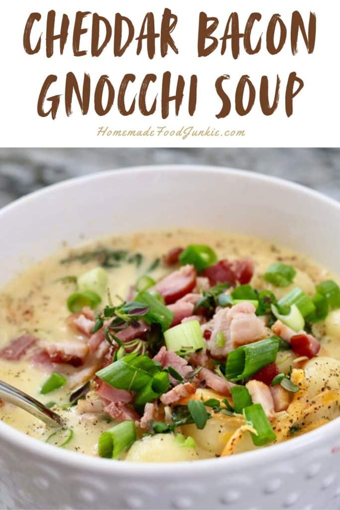 cheddar bacon gnocchi soup