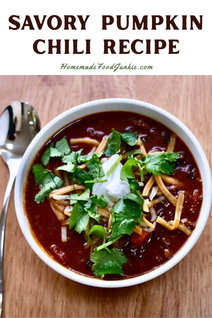 pumpkin chili recipe