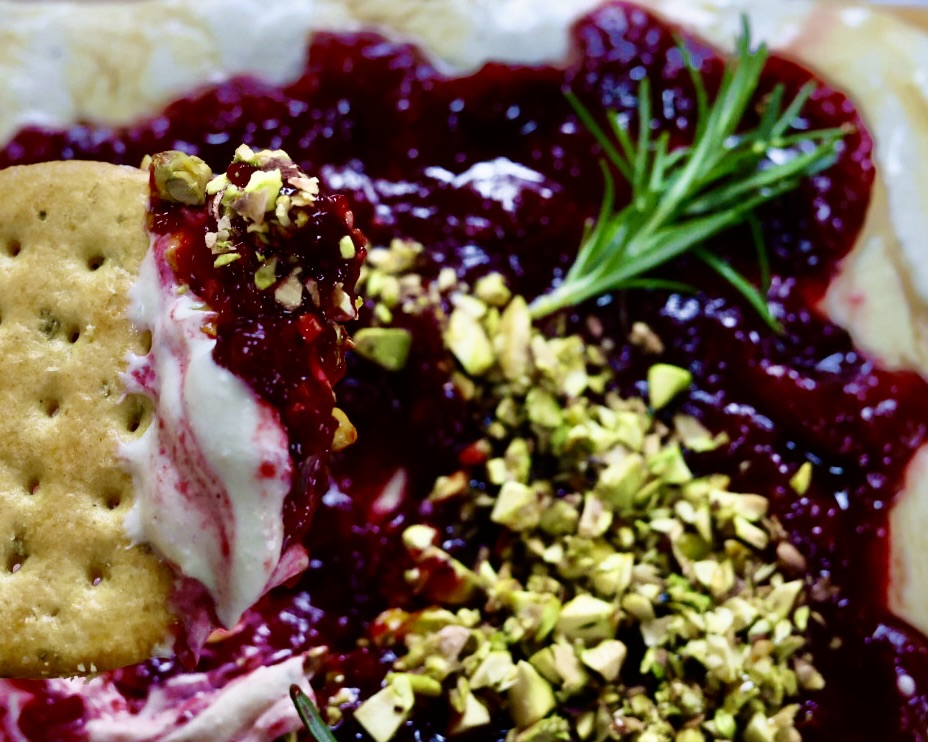 Cranberry Whipped Feta Dip