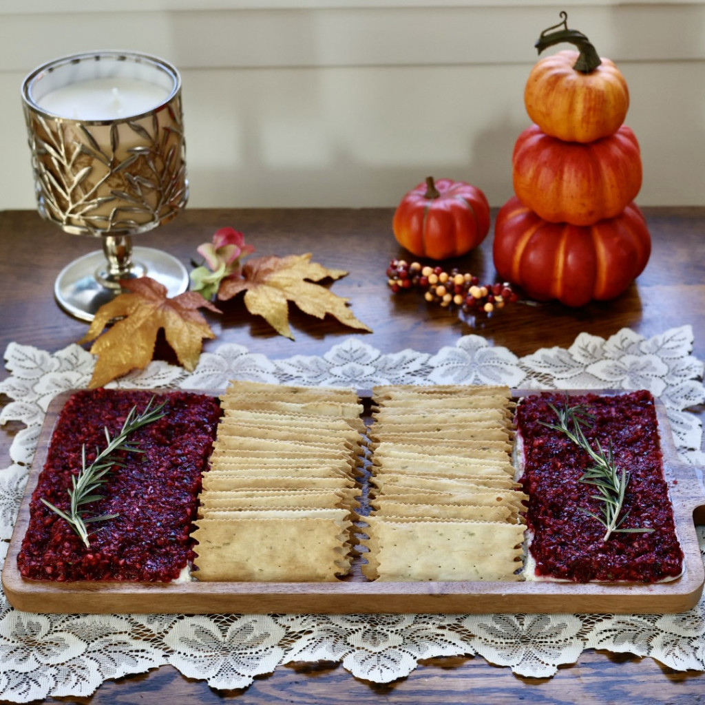 Festive Cranberry Jalapeño Dip & Boursin 1 Cranberry jalapeño Appetizer
