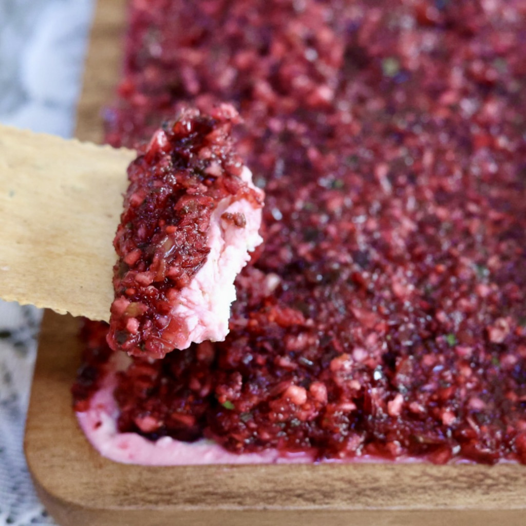 cranberry Jalape&ntilde;o dip
