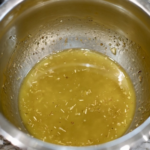 Mediterranean bean salad dressing