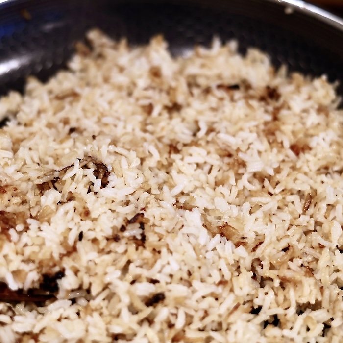 perfect crispy rice