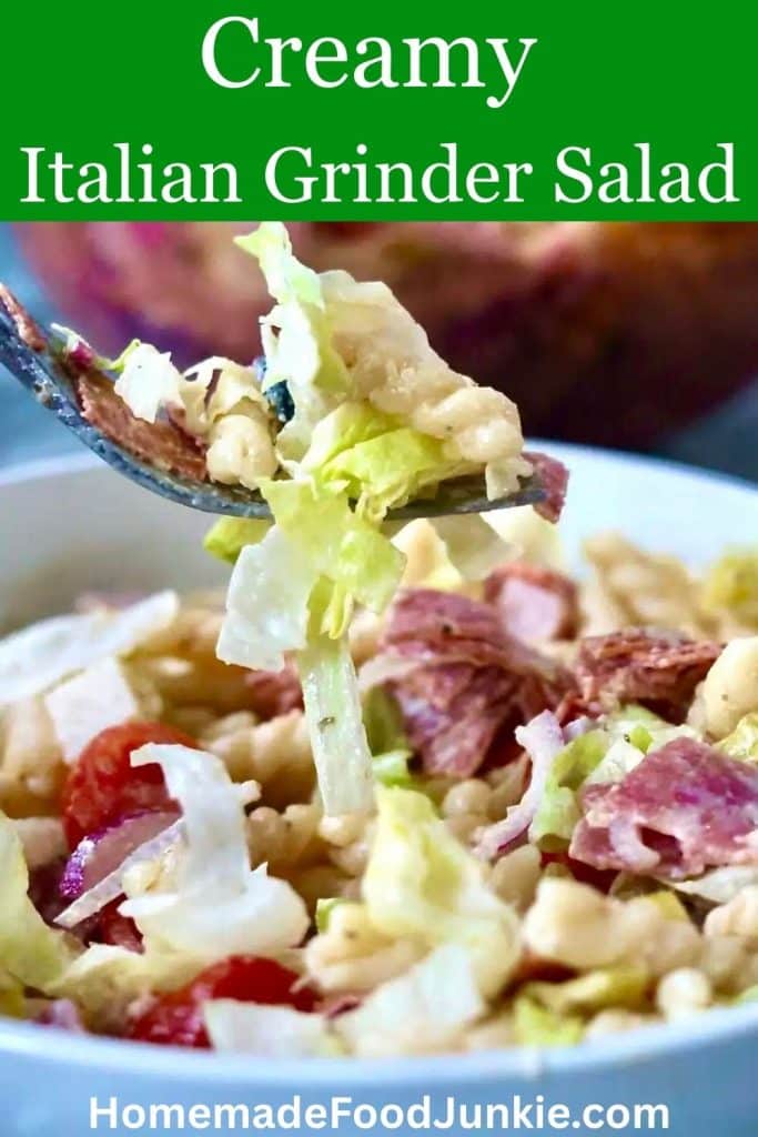 creamy Italian Grinder Salad