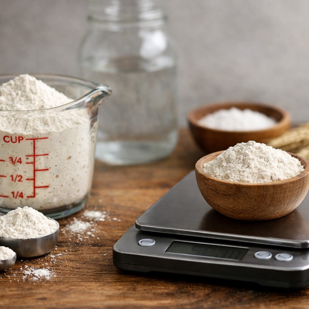 Measure Sourdough Ingredients By Weight: The Simple Switch That Improves Every Loaf 2 featured image sourdough measurements 1000x1000 1
