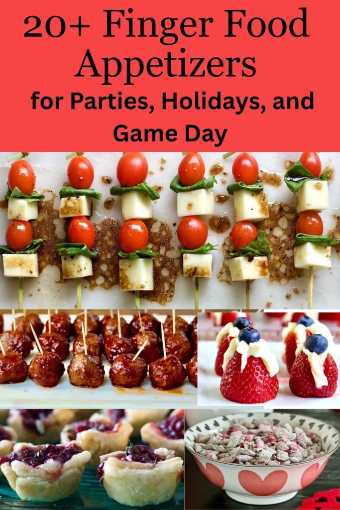 finger food appetizers pin