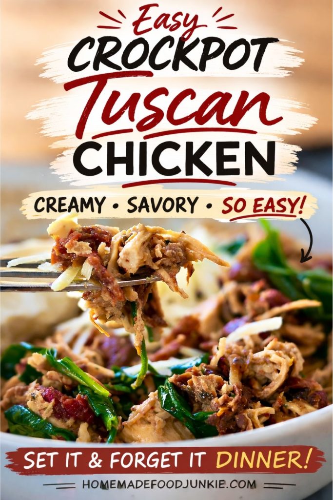 Slow Cooker tuscan Chicken