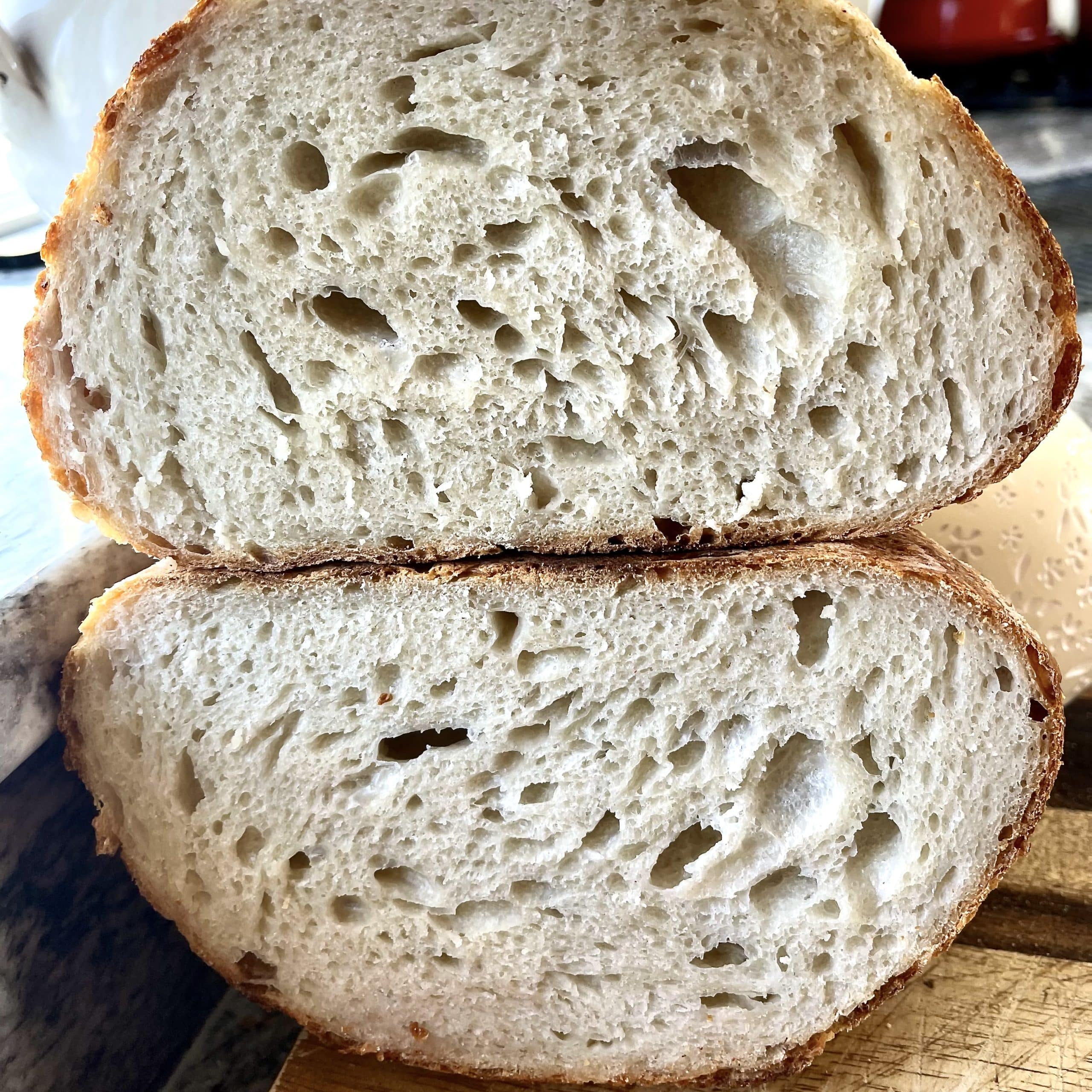 how ro read sourdough crumb structure