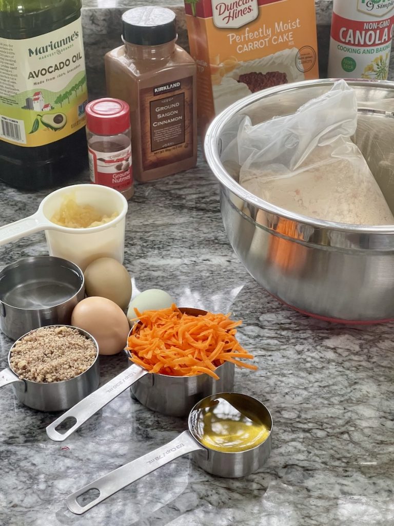Carrot Cake Trifle Jars (Easy Mason Jar Dessert for Spring & Potlucks) 5 ingredients for enhancing a boxed carrot cake