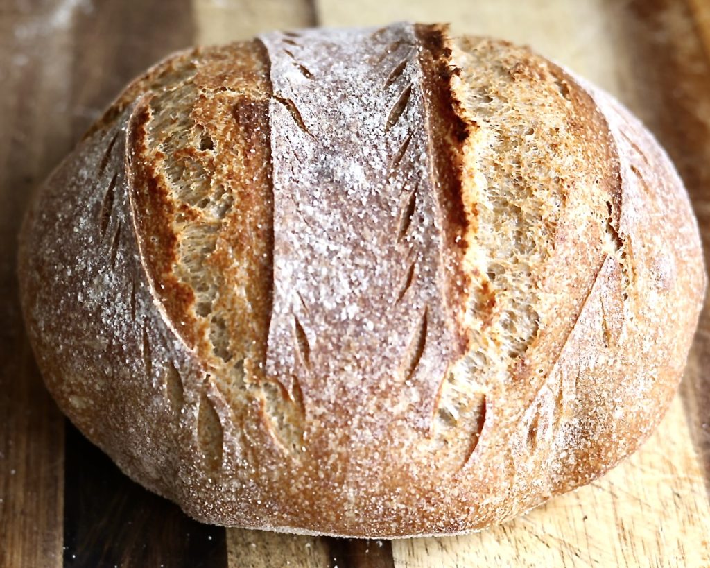 double expansion score with wheat pattern