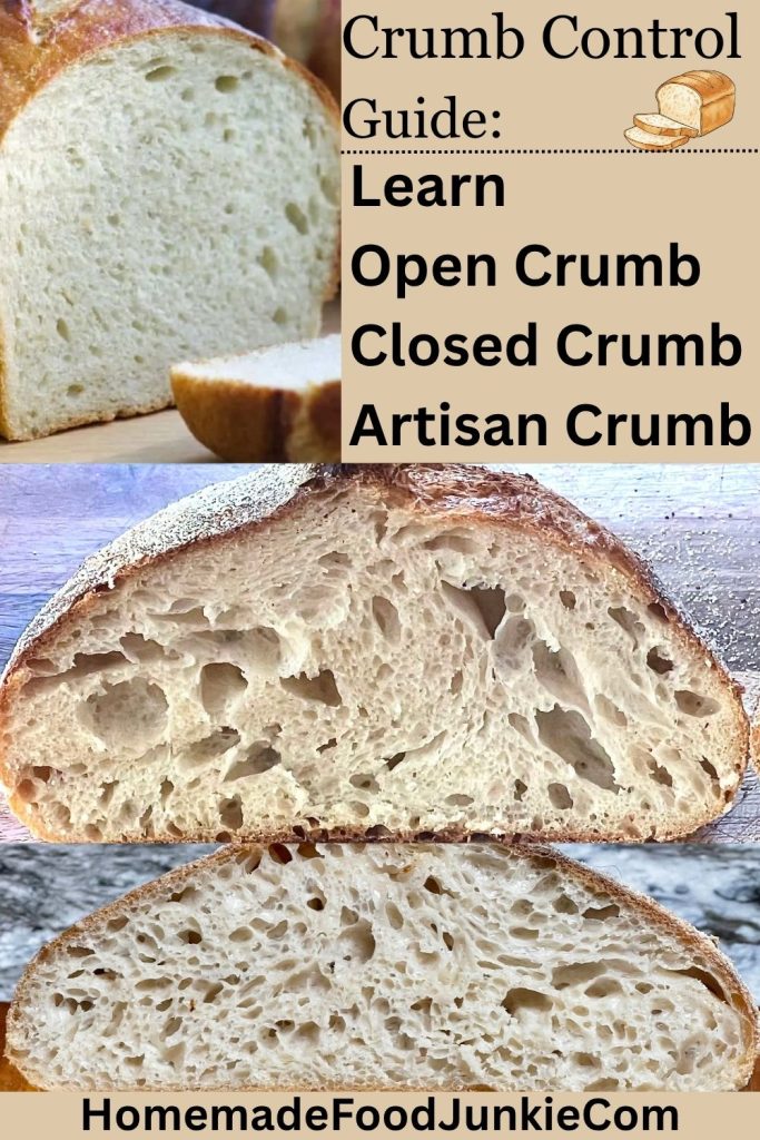 How to Control Sourdough Crumb (Open vs Soft Sandwich Style) 20 how to control crumb pin image