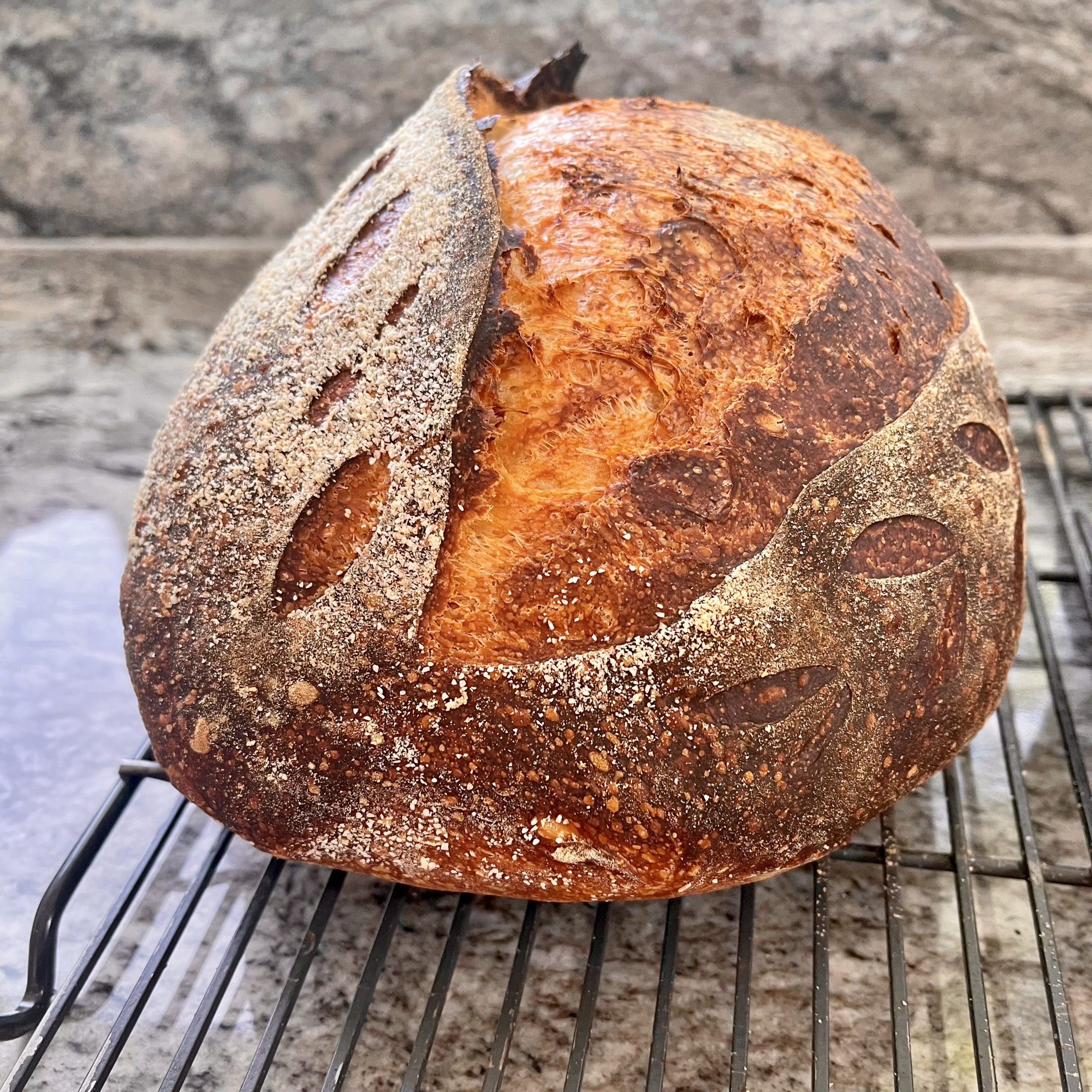 how to get an ear on sourdough